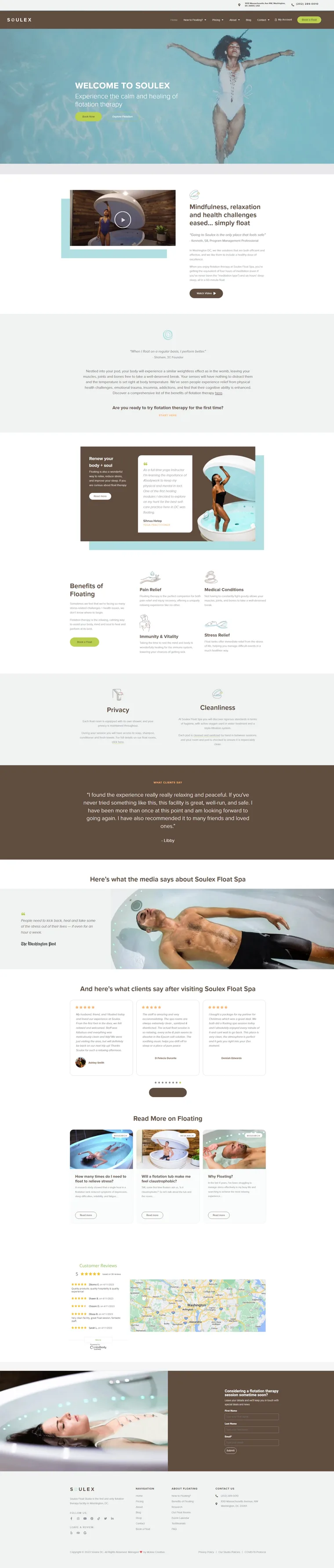 Soulex DC, the full page